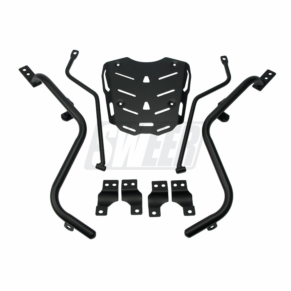 Suitable for Yamaha AEROX155/NVX155 modified rear shelf rear tail rack luggage rack rack tail box bracket
