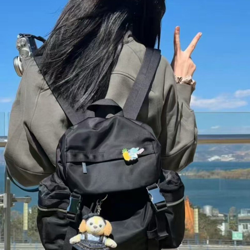 Lulu Backpack 14L Explosive Bag Student Backpack Large Capacity Outdoor Sports Mountaineering School Bag Backpack