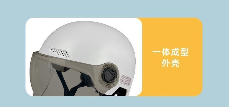 National standard electric vehicle certified helmet for women, suitable for all seasons, motorcycle half helmet, safety helmet for electric scooters, summer sun protection
