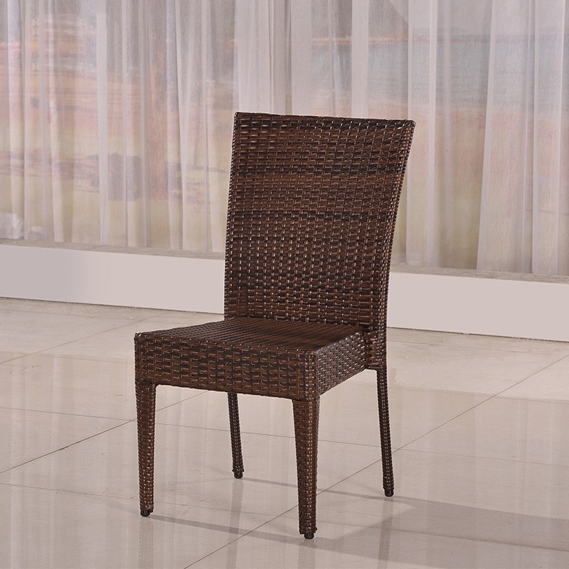 Sillas de caña al aire libre balcón terraza sillas de caña jardín al aire libre ocio comedor de té café mesas y sillas