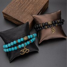 欧美复古串珠手链 小石子系列叠戴手创意配饰手工串珠手绳