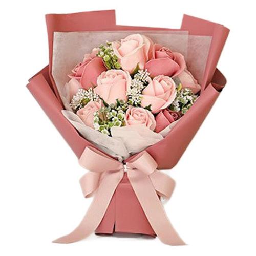 Soap bouquet of immortal flowers Valentine's Day Chinese Valentine's Day birthday gift simulation bouquet gift box