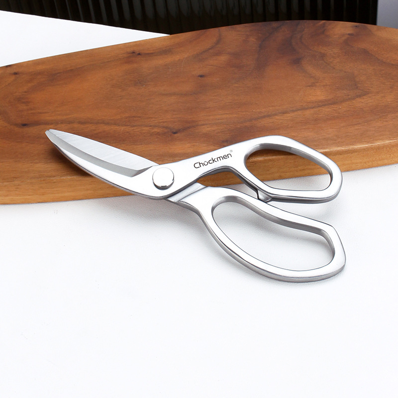 Chockmen Zhuo Deming Tijeras de cocina potentes de menisco de acero inoxidable, tijeras de carne multiusos, tijeras de verduras, tijeras de hueso de pollo complementarias