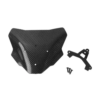 Suitable for Yamaha Mt-07 Motorcycle front windshield - carbon-brazing-color