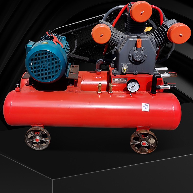 供应W3.0/5矿山用活塞空压机柴油动力高压充气专用移动式