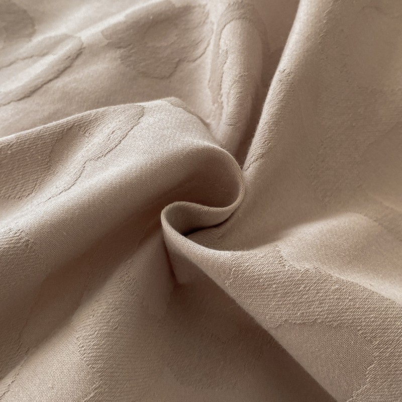 Luxurious All-cotton Jacquard Four-piece Bedding Set Soft Linen_voghion.com