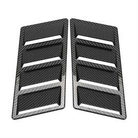 汽车叶子板装饰仿真鲨鱼腮 汽车改装仿真车贴 引擎盖装饰出风口