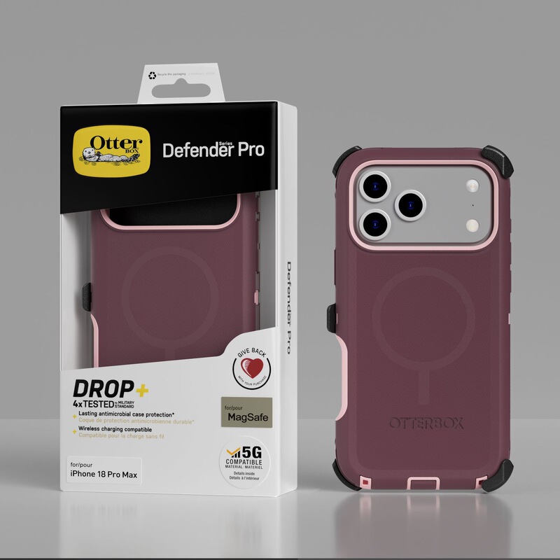 OtterBox three-proof phone case suitable for iPhone 18 Pro Max, magnetic three-in-one protective cover