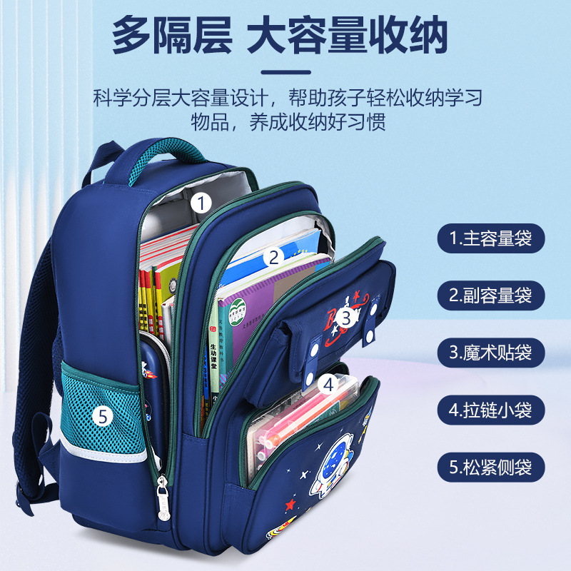 Nuevas mochilas para niños y niñas 123456 grados mochilas impermeables de gran capacidad