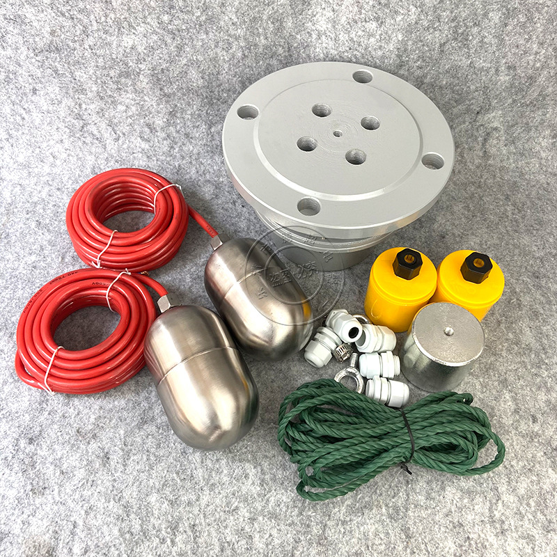 304不锈钢悬挂多点式电缆浮球液位开关UQK-612 UQX-2浮球控制器