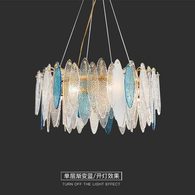 後の現代の軽い豪華なシャンデリアの客間の照明器具の大気の別荘の寝室のレストランの明かりの豪華な芸術の個性は簡単です。|undefined