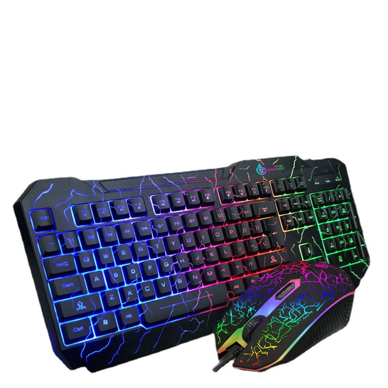 D620 Phantom Lighty Crack набор клавиатура мышь USB проводной pattern lolcf киберспорт