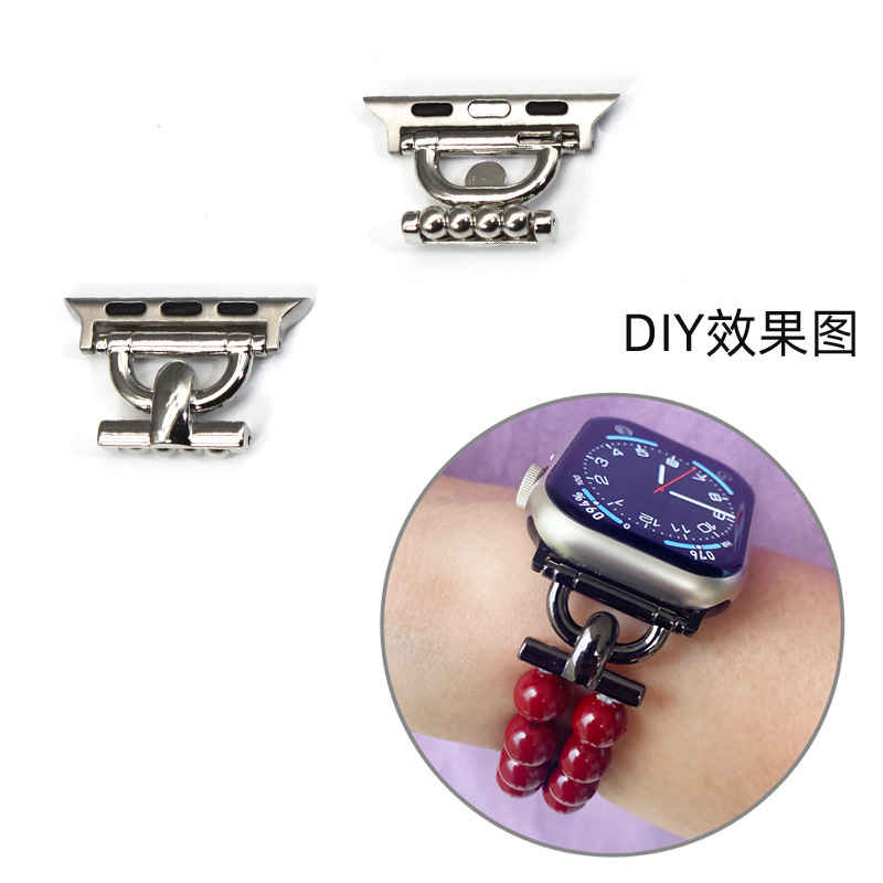 アップル腕時計s10ビーズ時計コネクタApple watch98765バンドdiyツール部品