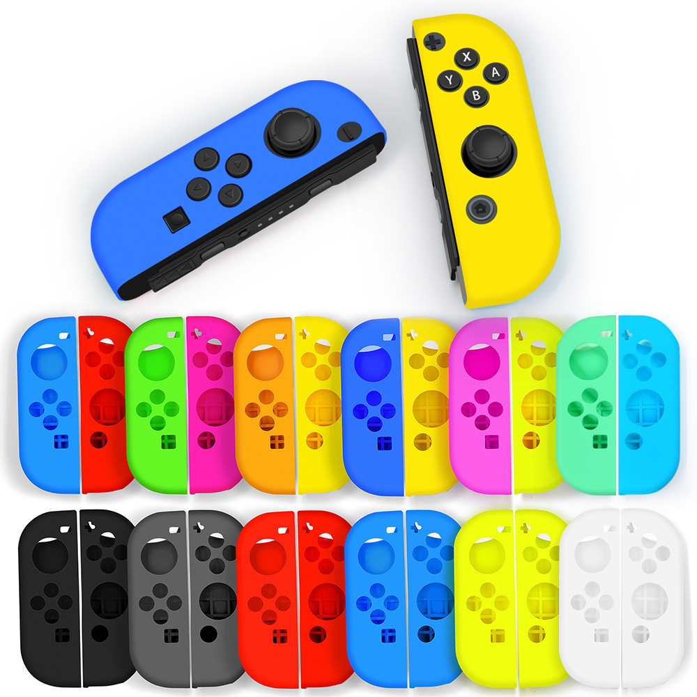 Aplicable para Nintendo Switch Handle Silicone Cover Switch Joycon Handle Silicone Cover Spray