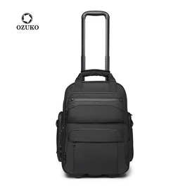 拉杆旅行包商务登机包大容量防水牛津布多功能手提带轮子出行包