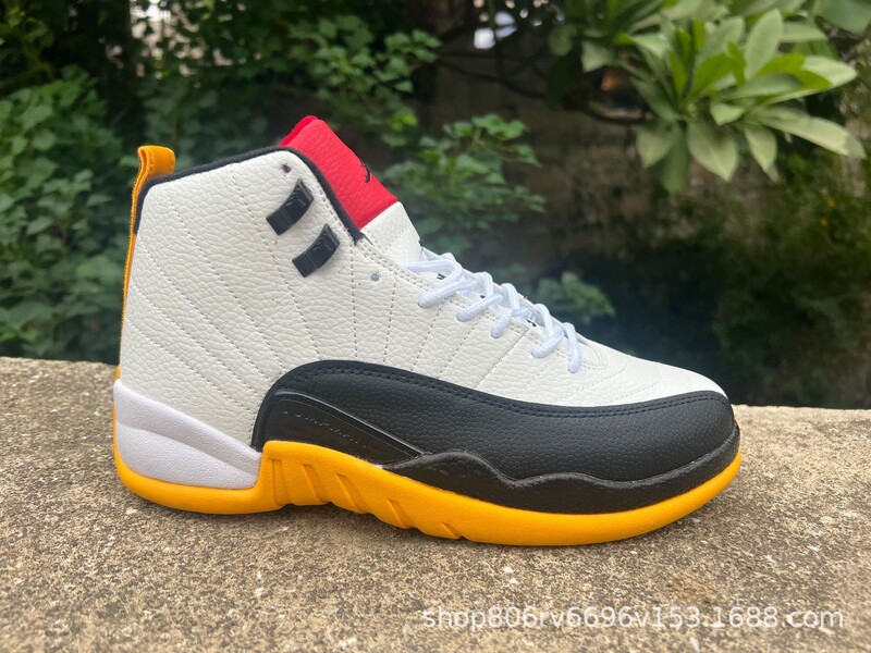 莆田靴工場 aj12 ブラックゴールドバックルワールドカップゴールドバックルプラスマーブルブルークロー 12 男女靴カーボンプレートバスケットボールシューズクロスボーダー|undefined