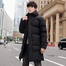 冬季新款棉衣大码男士韩版休闲时尚百搭保暖棉服外套中长款