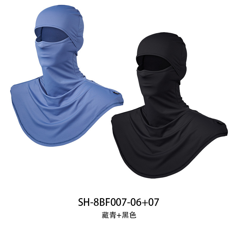 Secado al sol musgo chal cabeza cubierta cara completa transpirable verano trabajo al aire libre pesca pescado motocicleta montar a prueba de sol cubierta de la cabeza