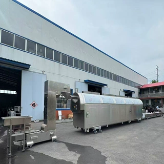 定制亚麻籽胡麻籽滚筒炒货机流水线大型商用芝麻炒锅电磁炒锅商用