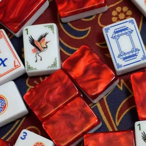 (24-hour ready-to-ship) Supply of export-grade Ruby Crane Pagoda Mahjong, American Mahjong, and American-style Mahjong