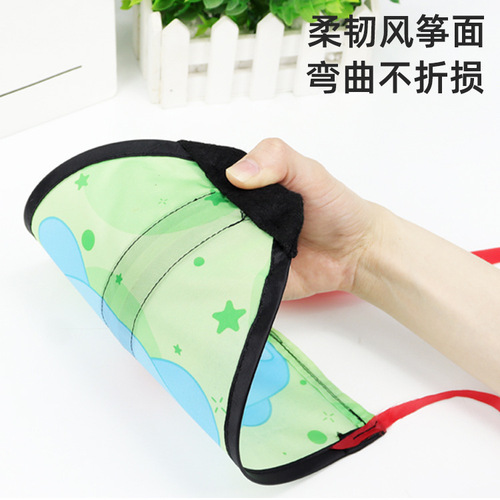 Children's catapult kite toy rubber band elastic gliding kite outdoor beach sports toys for boys and girls wholesale