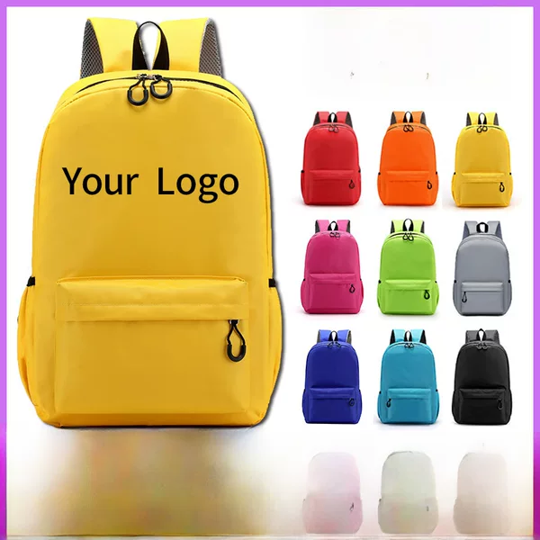 Children's Schoolbags with Custom Printed Logo for Junior High School Girls and Primary School Students Backpacks Training Institution Kindergarten School Backpacks