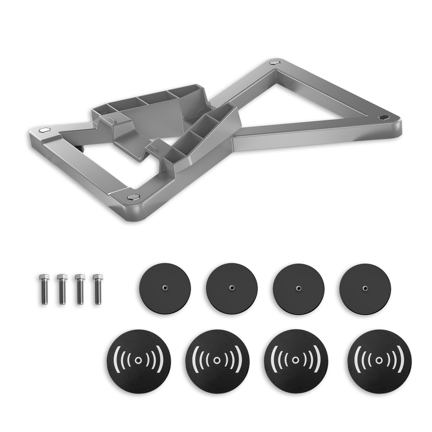 Amazon star aluminio techo de soporte magnético soporte de señal móvil miniV4 soporte magnético ABS