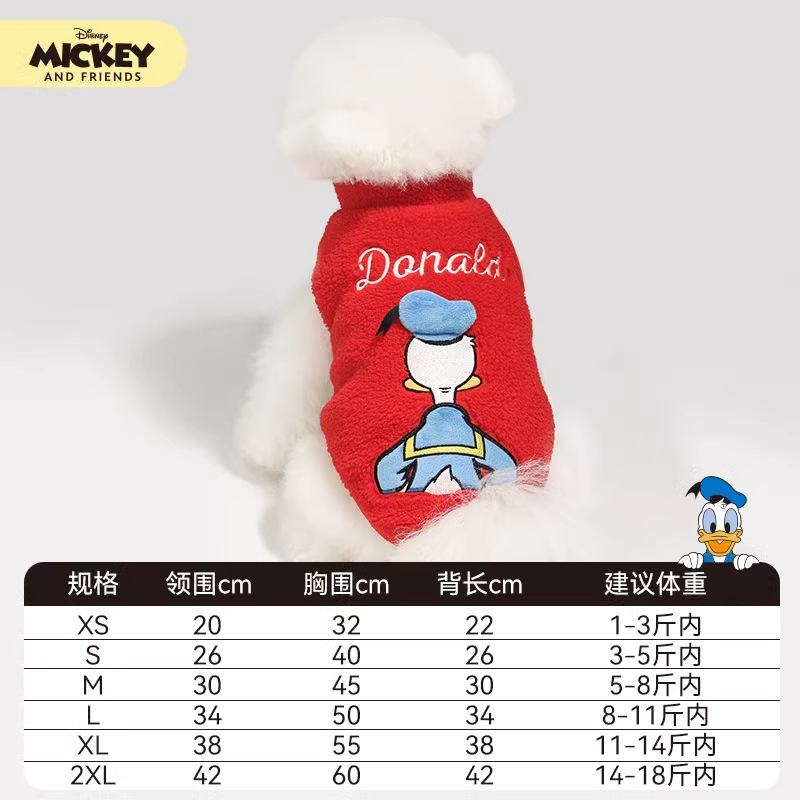 Traje de algodón Donald Duck Back