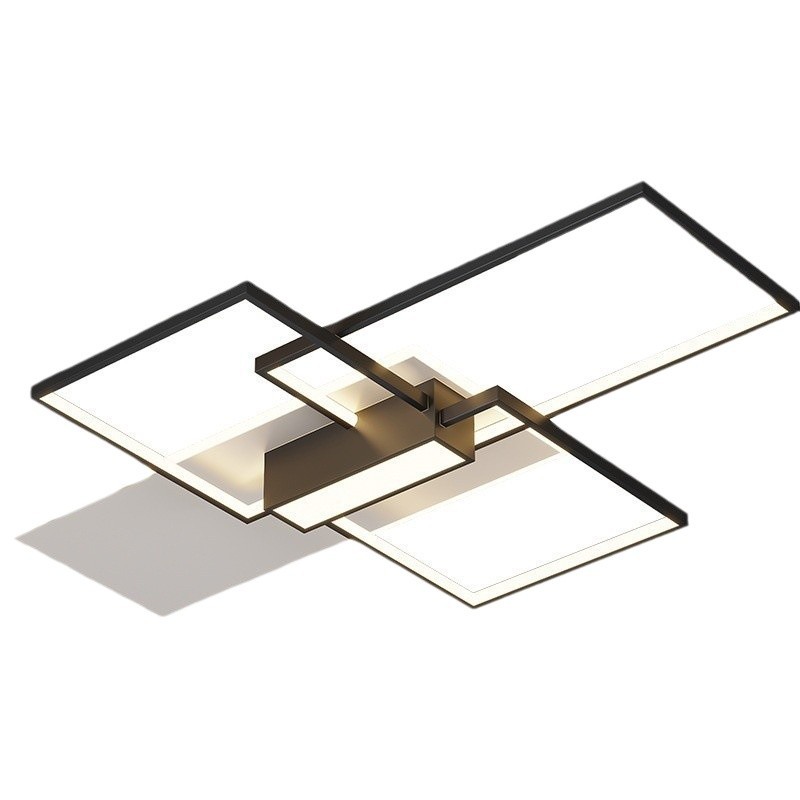 [Selección estricta] 2025 nueva atmósfera simple y creativa dormitorio principal lámpara de techo lujosa lámpara de estudio doméstica moderna