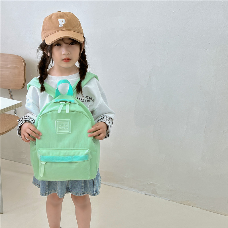 Mochila escolar para niños de jardín de infantes grande estilo coreano lindo simple niños y niñas Mochila pequeña mochila de viaje al aire libre mochila para niños