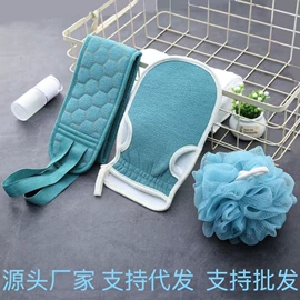 垃圾袋;抹布、百洁布;沐浴球浴擦