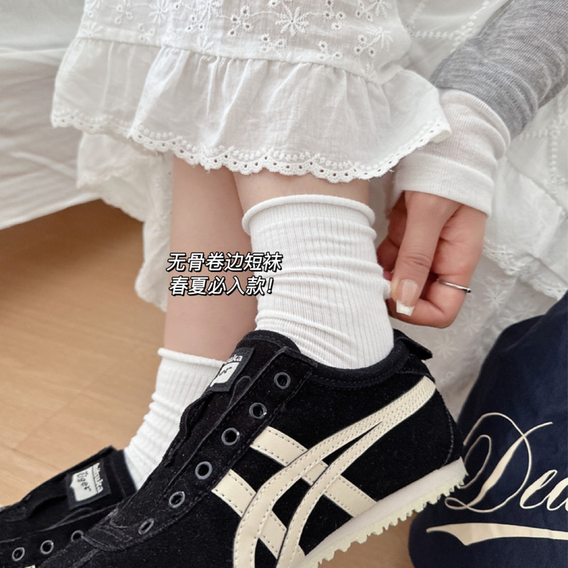 Solid Color Socks Women's Spring and Summer Thin Curl Boneless Short Socks Korean Ins Candy Color Women's Socks All-match Breathable Socks Solid Color Socks Women's Spring and Summer Thin Curl Boneless Short Socks Korean Ins Candy Color Women's Socks All-match Breathable Socks
