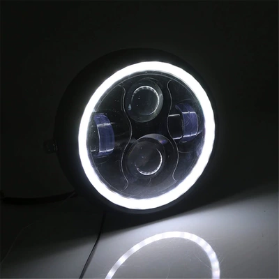 modified LED retro headlight: Ön faralar