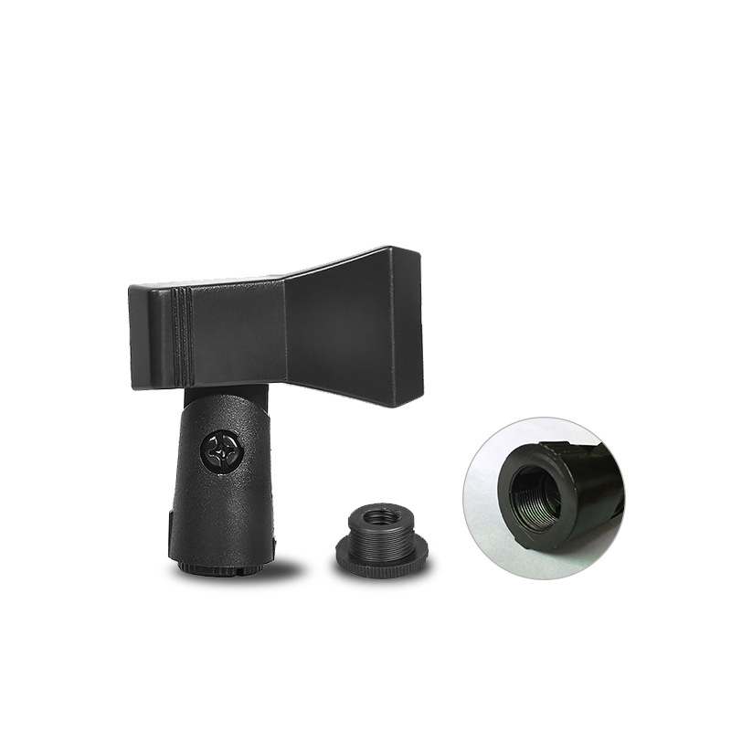 Clip de micrófono de primavera con soporte de refuerzo de hilo de cobre clip accesorios de manga transfronteriza