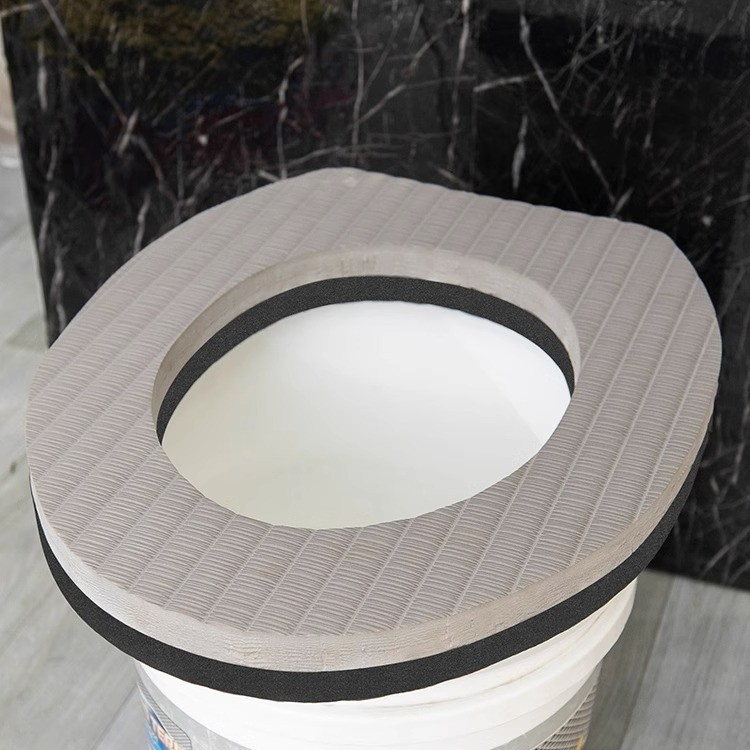 农村旱厕老人软马桶坐垫专用简易通用防水配件坐圈泡沫水桶坐便套|ms