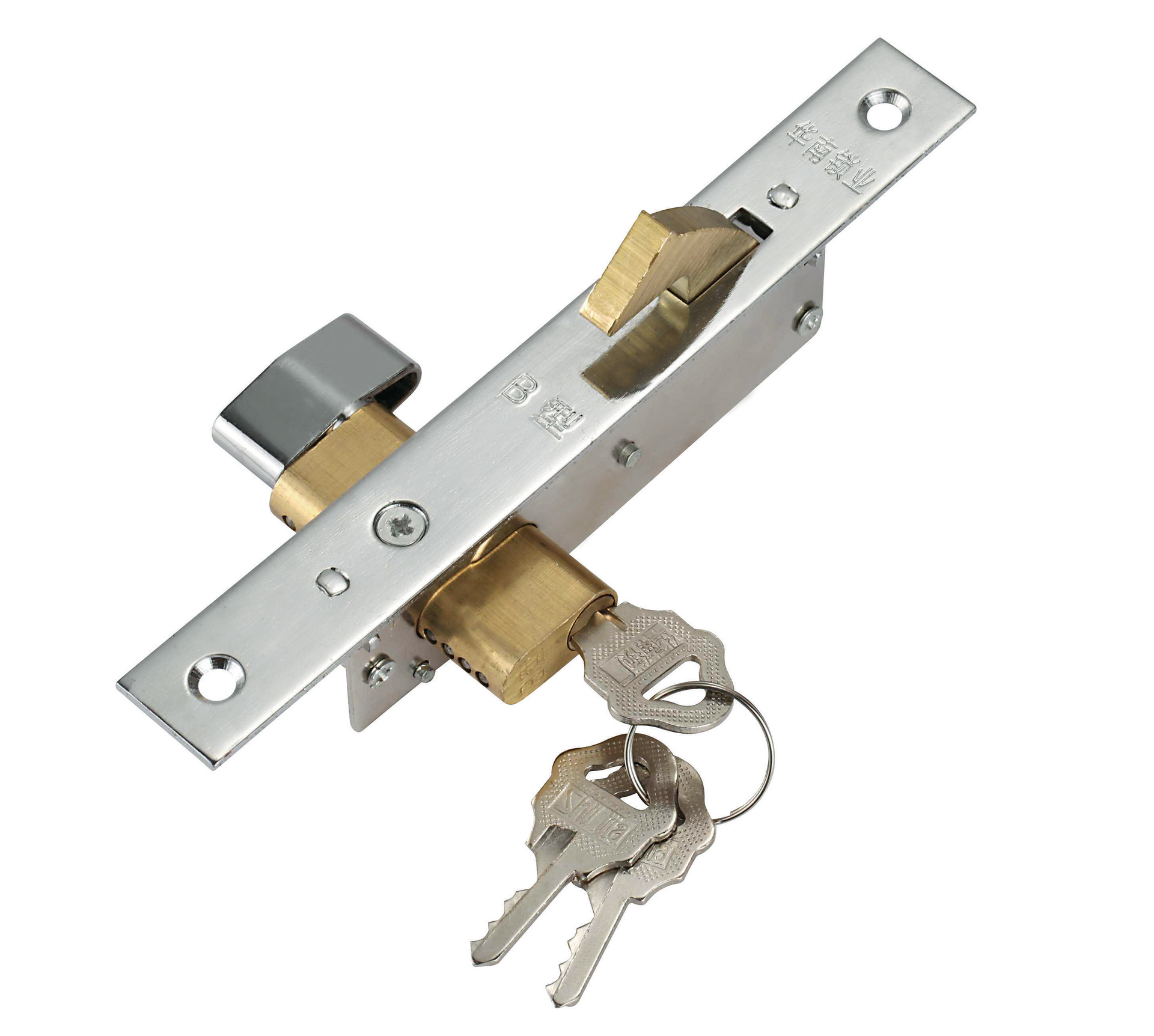 Suministro de China del sur de aleación de aluminio 5586 tipo único abierto puerta corredera gancho cerradura Puerta de Hierro puerta móvil cerradura de hierro gancho cerradura fabricante