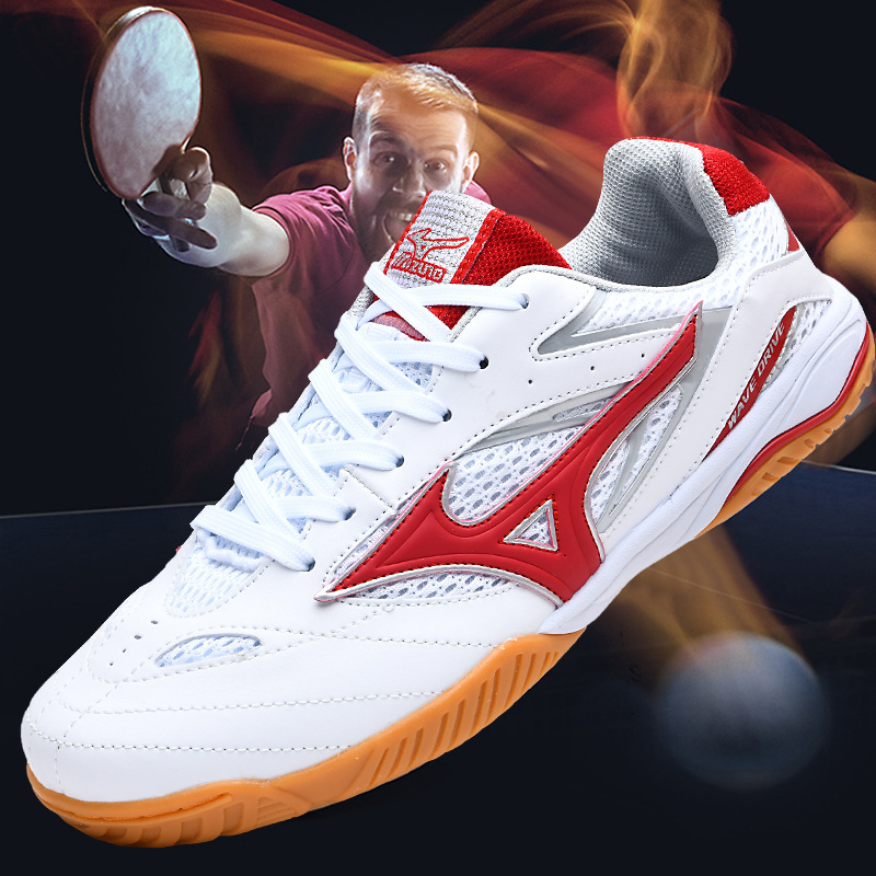 Cross-Border New Table Tennis Shoes for Men and Women, Professional Training Lightweight Non-Slip Badminton Shoes, Casual Sports Tennis Shoes