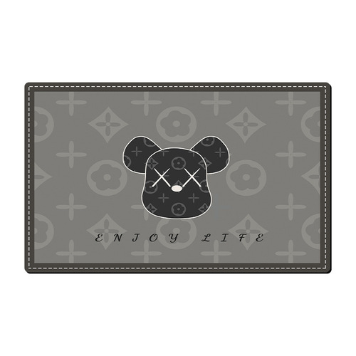 Diatom mud absorbent mats household toilet foot mats bathroom door non-slip carpet bathroom floor mats