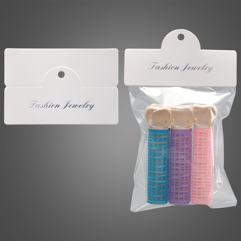12X8Cm Large Hanging Head Packaging Card Bracelet Folded with Hanging Hole White Tag Thickeneded White Card 12X8Cm Large Hanging Head Packaging Card Bracelet Folded with Hanging Hole White Tag Thickeneded White Card