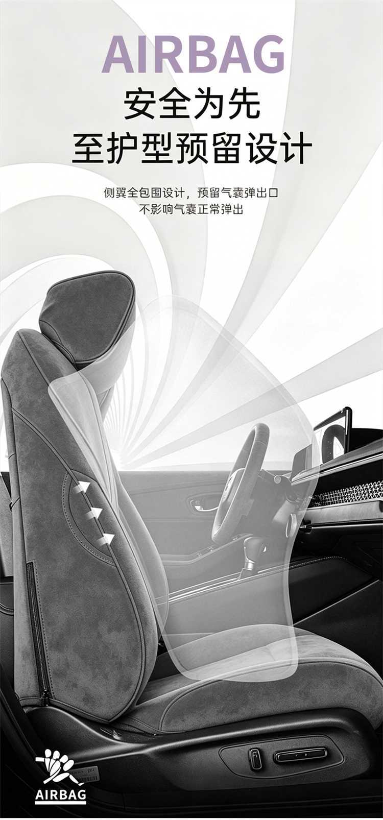 2026 Honda Inspire/Inspire Plus car seat covers, elegant and refined versions, all-season full-coverage seat cushions