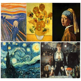 钻石画、皮画;DIY/数字油画;布艺绣品