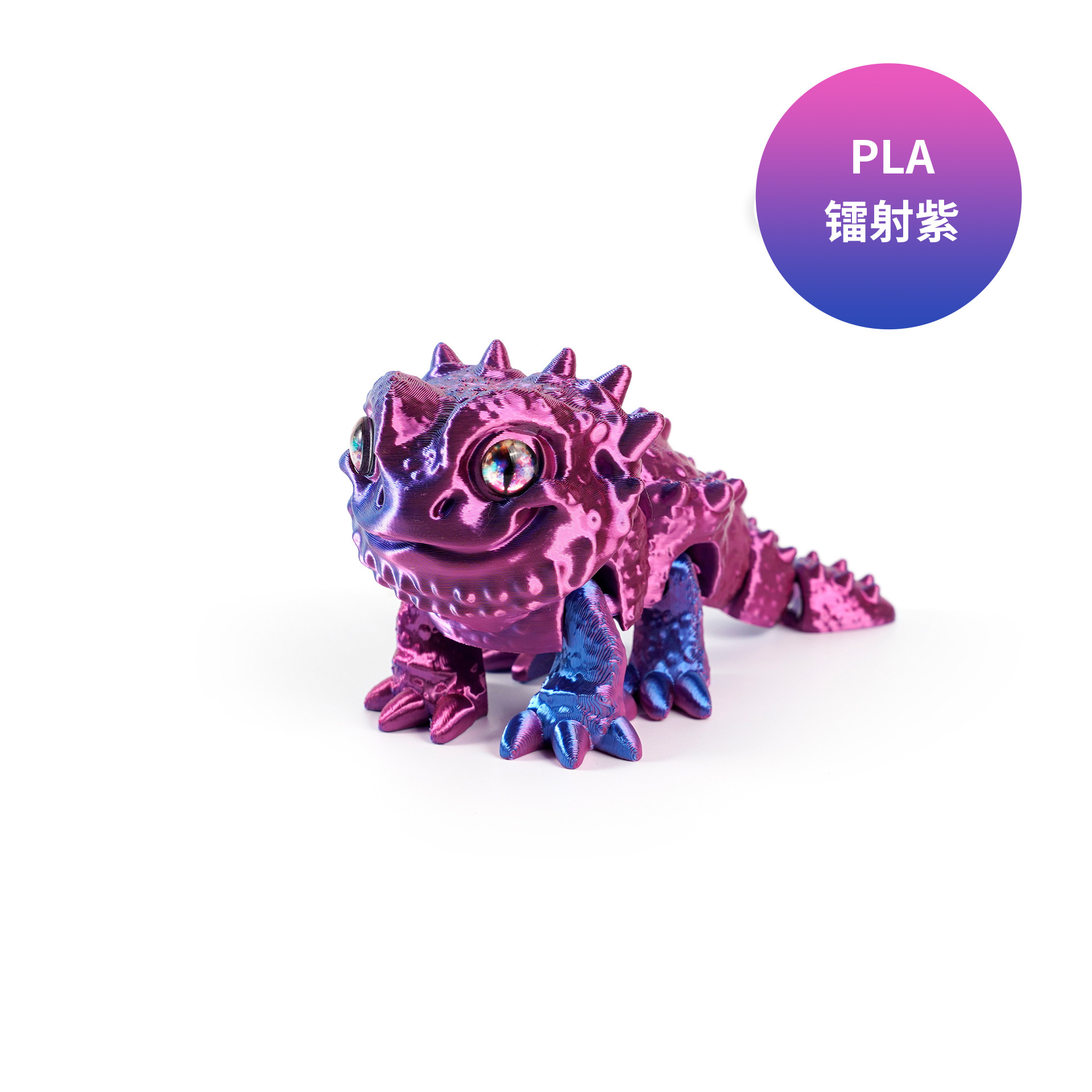 갈기사자 도마뱀 MAX(레이저 퍼플)