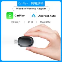 Оригинальный автомобиль проводной в беспроводную коробку CarPlay AndroidAuto беспроводной адаптер для автомобильной связи