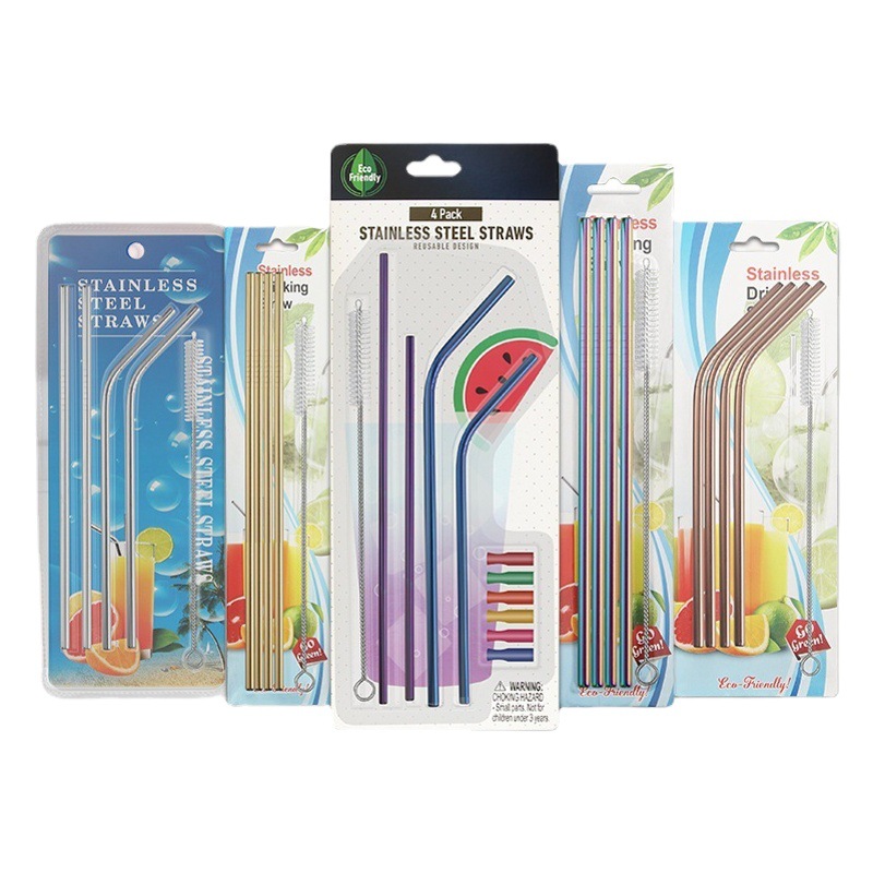 Amazon venta caliente taza de coche de 40oz pajita especial pajita de 30cm pajita de acero inoxidable 304 accesorios Stanley