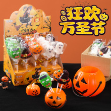 万圣节糖果卡通幽灵南瓜棒棒糖硬糖搞怪节日硬糖节日活动小礼物