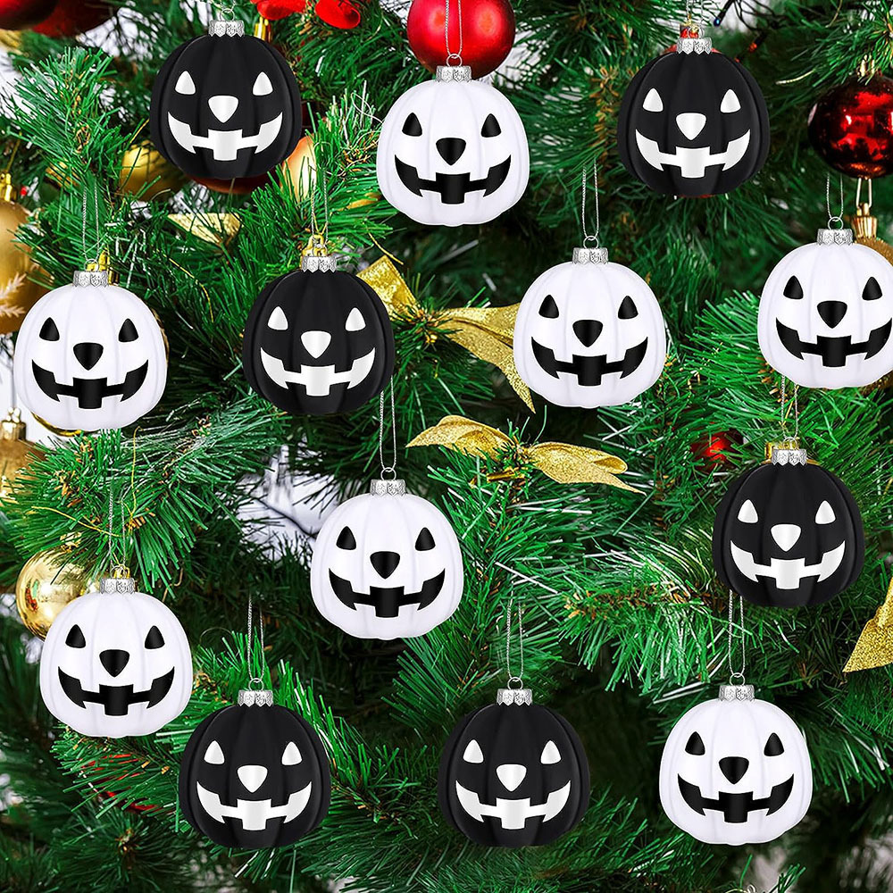 Inventario transfronterizo Halloween 5cm calabaza colgante fantasma calabaza plástico regalos de atmósfera de vacaciones