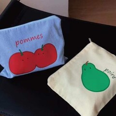 新款小众简约化妆品包旅行随身便捷大容量卫生棉包杂物收纳包包女