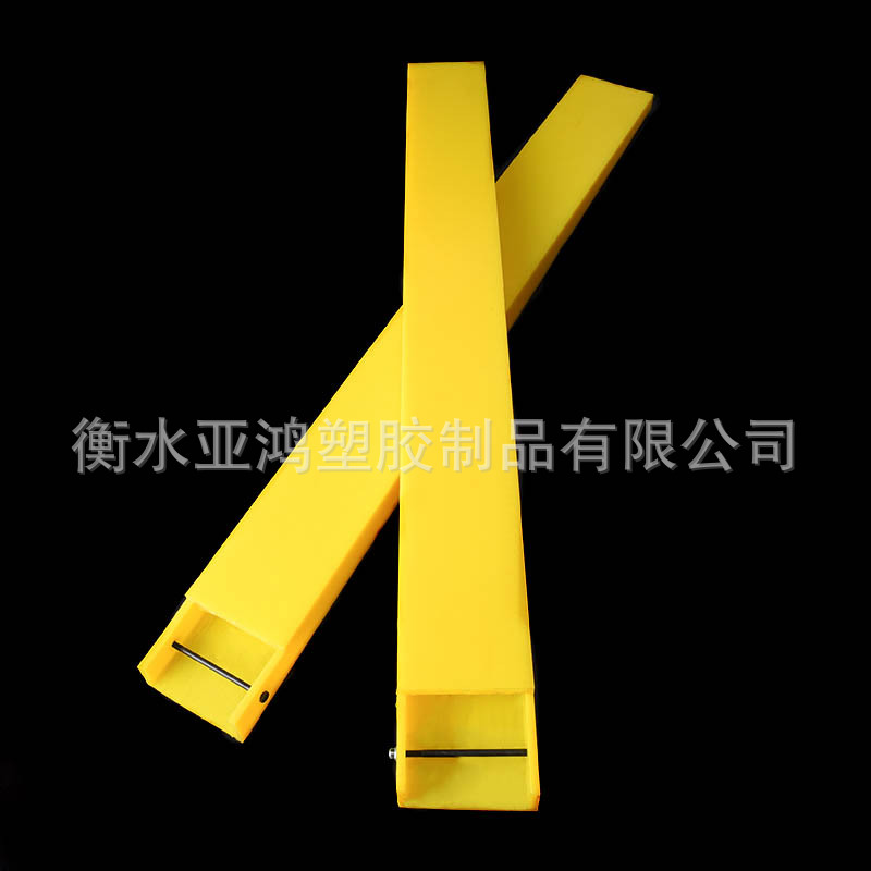 批发聚氨酯叉齿臂护套3吨5吨6吨橡胶叉脚护套耐磨防撞叉车保护套