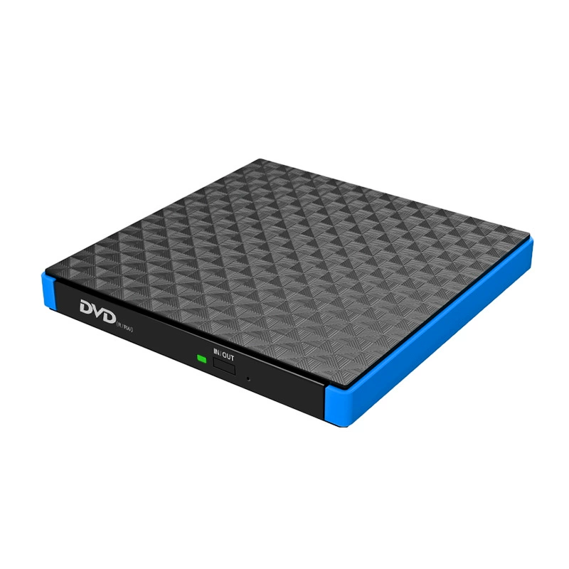 Одножильный двойной интерфейс USB/TYPE-C внешний DVD привод для ноутбука ПК портативный