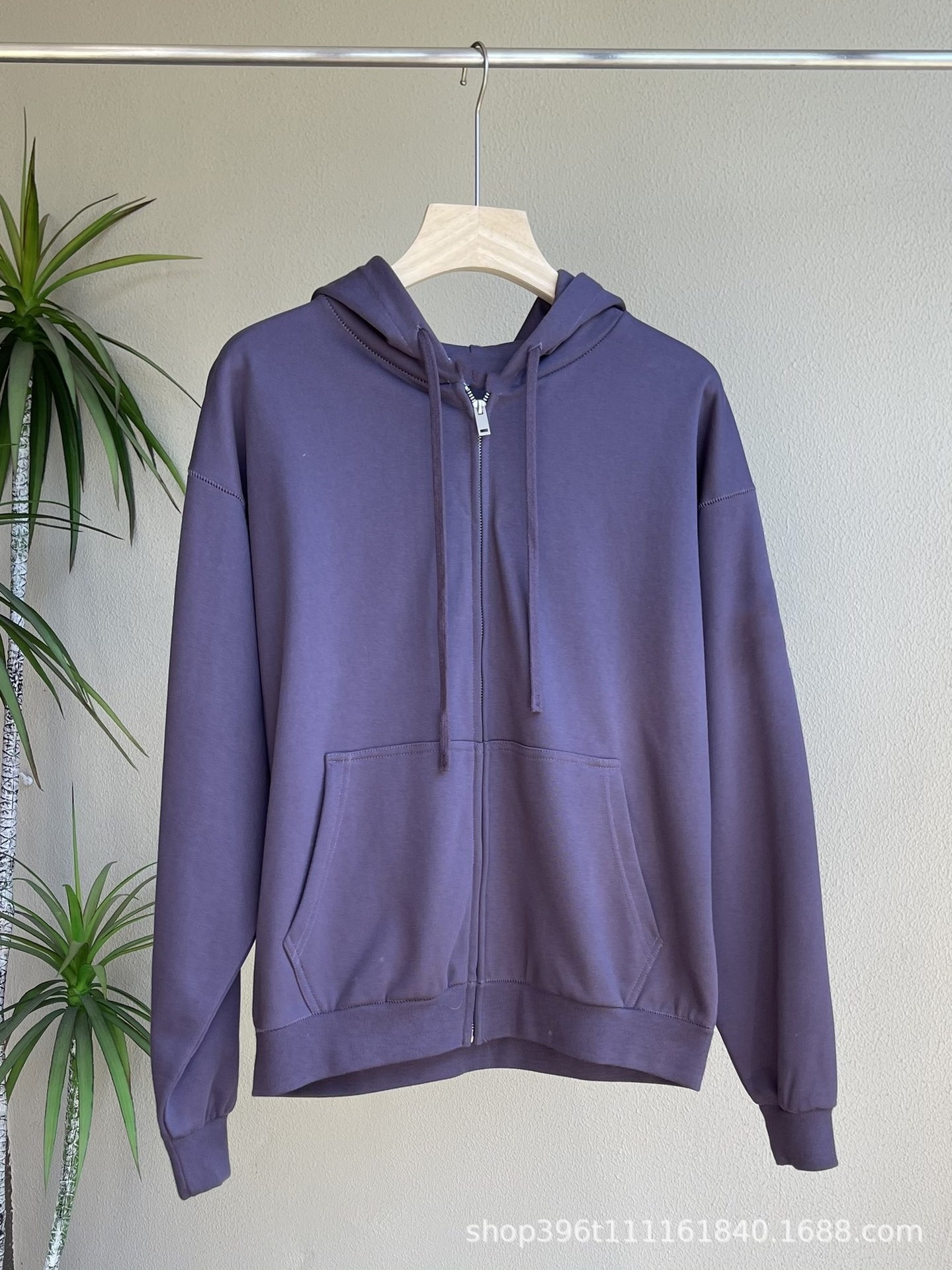 24SS Chunqiu zipper brazalete suéter encapuchado zipper brazalete chaqueta encapuchada